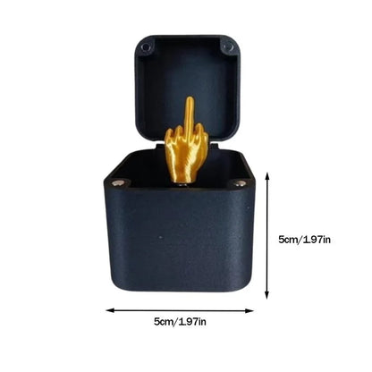 Spider Prank Box Pop Out Rubber Spider Handmade Wood Scare Box Party Game Surprise Joke Funny Trick Toy for Kids Halloween Gi