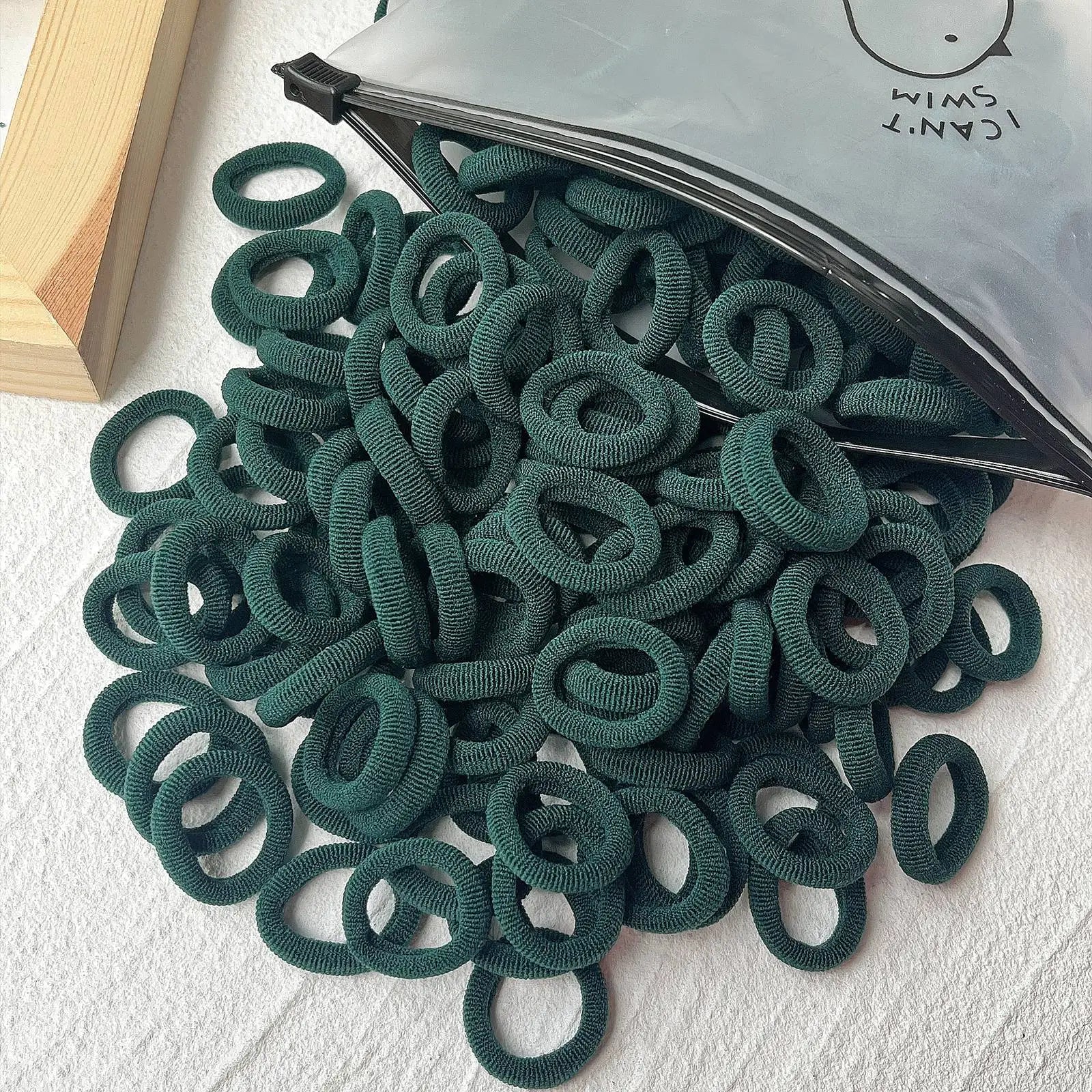 20/50pcs Kids Elastic Hair Bands Girls Sweets Scrunchie Rubber Band for Children Hair Ties Clips Headband Baby Hair Accessori