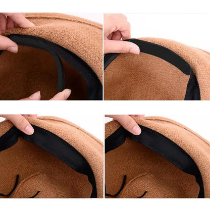 Hat Adjuster Bands 10PCS Hat Adjusting Tapes Adhesive Pads Hat Size Reducing Inserts For Baseball Caps Fisherman's Hats Sun