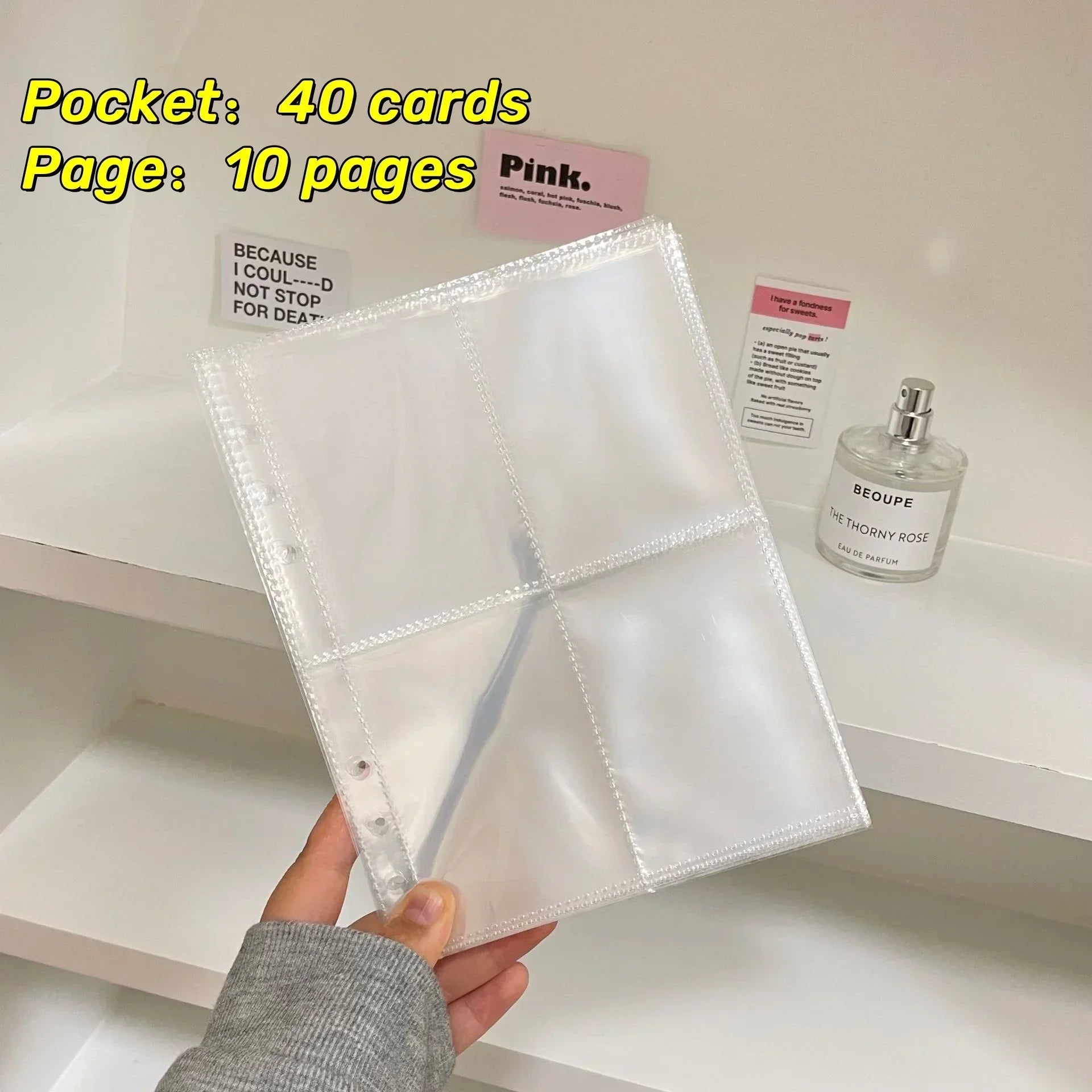 10pcs Photo Album Inner Pages A5 Kpop Binder Photocard Holder Photocard Binder Inlay Idol Card Collect Book Inner Page 포토카드 바