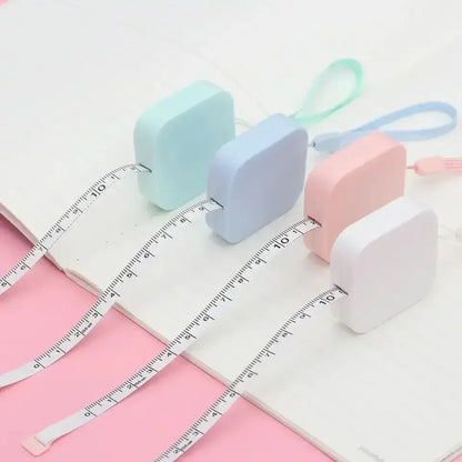 Sewing Tape Measure Dual Sided Retractable Ruler with Push Button Ruler for Weight Loss Medical Body Measurement Tailor Tool