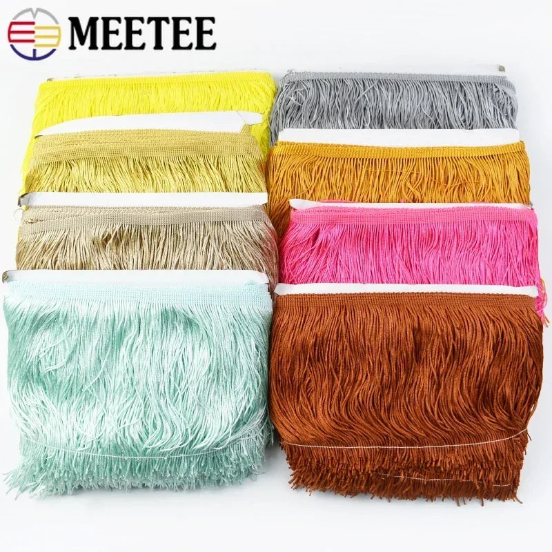 Lace Ribbon, Polyester Tassel Fringe Trim, Decorative Sewing Accessory, Lace Runner for Events, DIY Craft Project Supplies