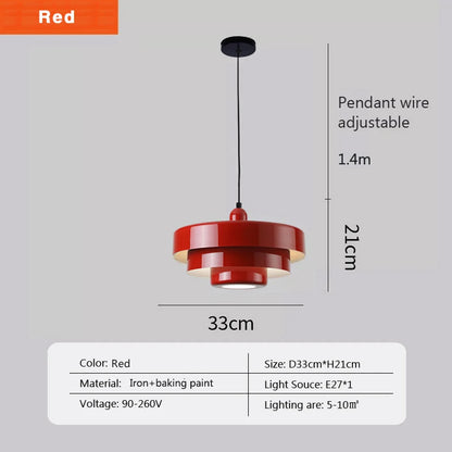 Medieval Retro LED Ceiling Chandelier Orange Pendant Lamp Dining Room Restaurant Home Decor Lighting for Cafe Bar Hanging Lig