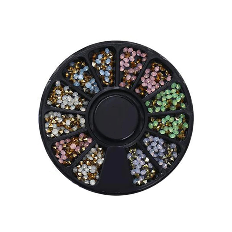 nail parts nail art glitter rhinestone Crystal gems jewelry Bead Manicure decoration accessories nail supplies for profession