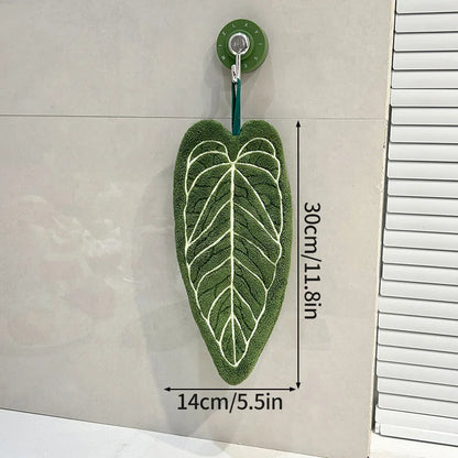 Creative Hand Towel Handkerchief Kitchen Towels Super Absorbent Towel Hanging Cleaning Cloth Bathroom Kitchen Accessories 손수건