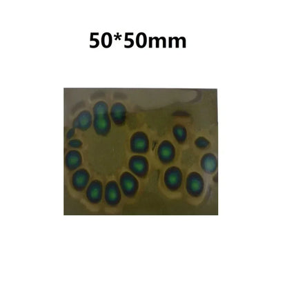 25/30/50mm Magnetic Field Viewer Magnet Poles Testing Card Magnetism Area Observation Film Card Magnet Detector Pattern Displ