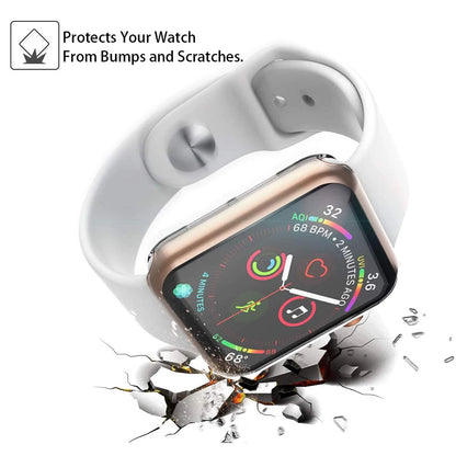 Screen Protector for Apple Watch Ultra 3 2 49 41 44 40 45 46 42mm TPU Bumper Cover Case for iWatch Series 11 10 9 8 7 SE 6 5 