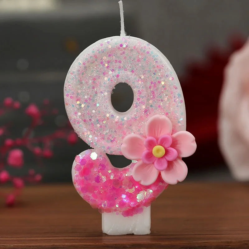 Creative digital candle birthday cake decoration daily necessities birthday candle - 9
