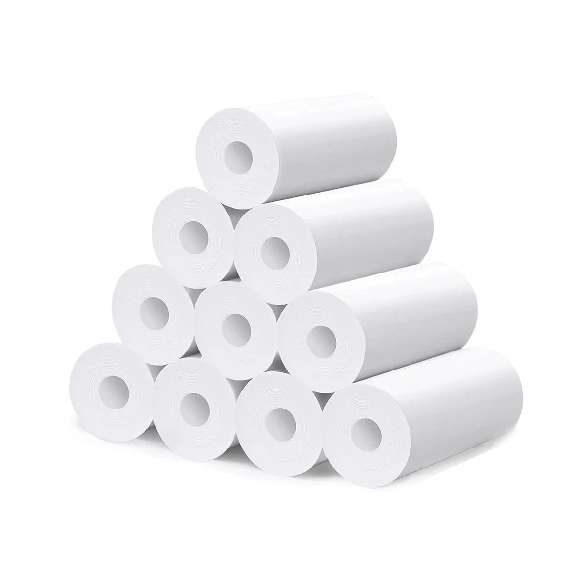 Kids Camera Instant Print Refill for Kids Instant Camera Thermal Printing BPA Free,57x25mm White Non-Adhesive Photo Print Rol