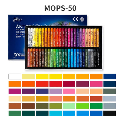 MUNGYO Artist Soft Oil Pastel Set Professional Painting Drawing Graffiti Art Crayons Washable Non Toxic Art Supply 12/25/50Co