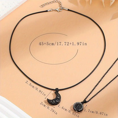 Luminous 100 Languages I Love You Necklace, Glow in the Dark Couple Pendant Necklace, Couple Gift for Boyfriend Girlfriend