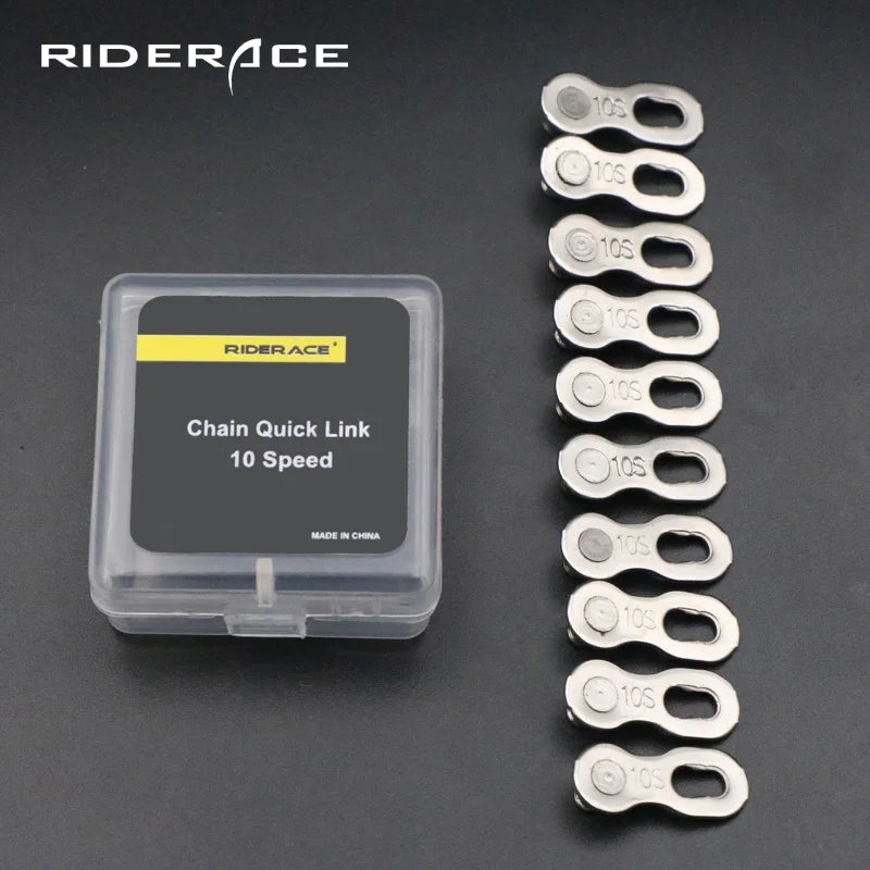 5 Pair Bicycle Chain Link Connector Joints Magic Buttons Cycling Speed Quick Master Links For Mountain Bike 6/7/8/9/10/11/12 