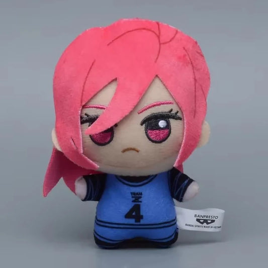10cm Blue Lock Plush Toy Keychain Seishiro Nagi Isagi Yoichi Chigiri Bachira Meguru Charm Anime Peripheral Cute Stuffed Doll 