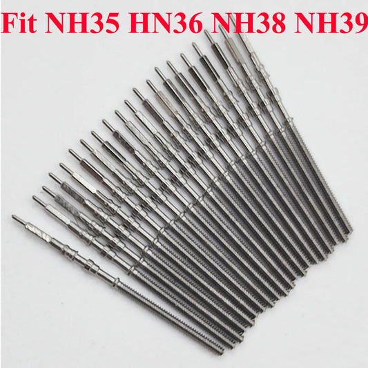 Watch Stem Stainless Steel Spare Parts fit NH35 NH36 NH34 NH38 NH39 Crown Automatic Mechanical Movement Watch Parts Crown Ste