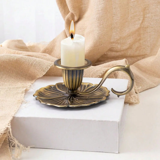 European Style Church Home Villa Handicrafts Cande DecorationsZinc composite candlestick rack Home Decor Living room Decor pa