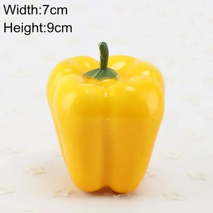 Artificial Fruits and Vegetables Home Decoration Fake Orange Peach Apple Pear Grape Lemon Peach Ornament Food Photography Pro