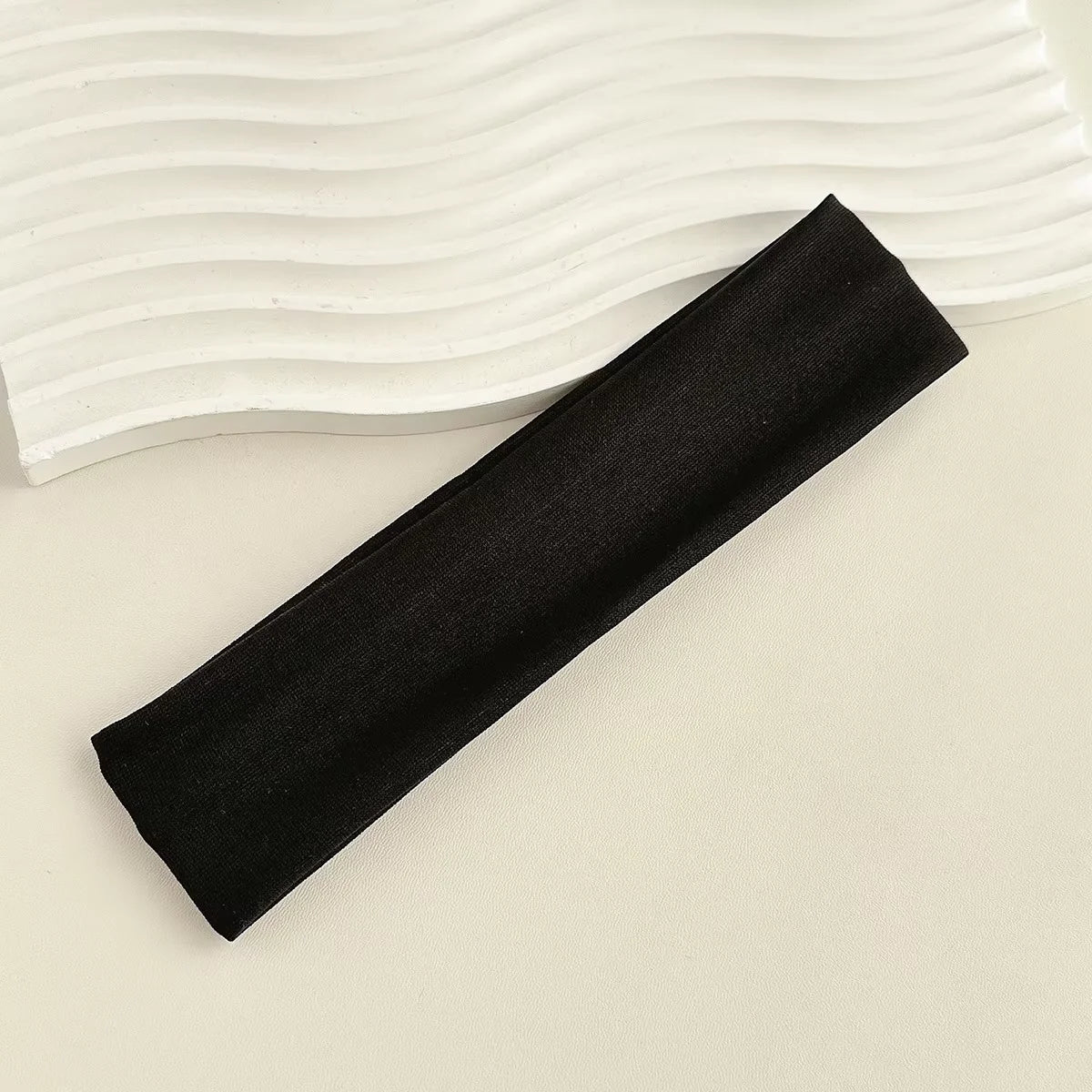 Four Seasons Solid Sports Headbands For Women Fitness Running Yoga Solid Color Elastic Hairbands Stretch Makeup Hair Accessor
