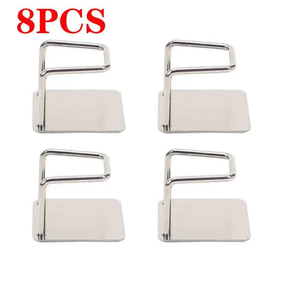 New Wall Mounted Weight Scale Storage Rack Universal Bracket Traceless Paste Space Saving Design Suitable For Home And Bathro