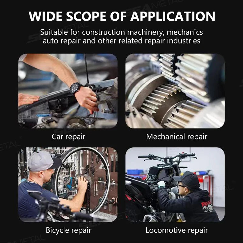 SEAMETAL Universal Torx Wrench Adjustable Wrench Board Double-head Multipurpose Torx Spanner Repair Hand Tools 3-17mm 8-24mm