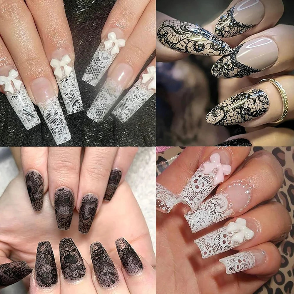 14.5*9.5 Lace Metal Nail Art Stamping Template with Flower Butterfly Printing for Manicure DIY Stainless Steel Tools