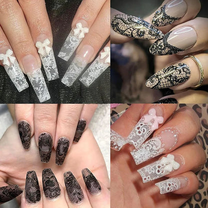 14.5*9.5 Lace Metal Nail Art Stamping Template with Flower Butterfly Printing for Manicure DIY Stainless Steel Tools