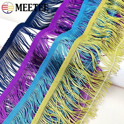 Lace Ribbon, Polyester Tassel Fringe Trim, Decorative Sewing Accessory, Lace Runner for Events, DIY Craft Project Supplies