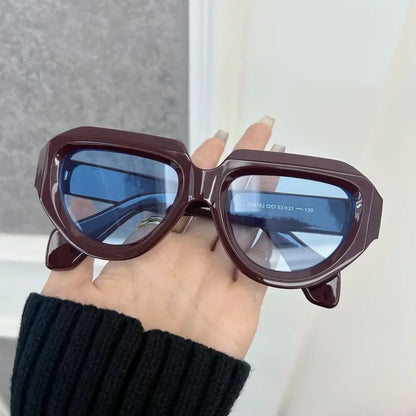 Casual Vintage Square Sunglasses For Women Men Classical Brand Retro Round Sun Glasses Unisex Oculos
