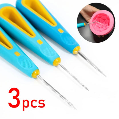Candle Mold Punch Tool Silicone Mould Hand Drill Equipment Practical Gadget Punch Needle Candle Wick Tool Candle Making Suppl