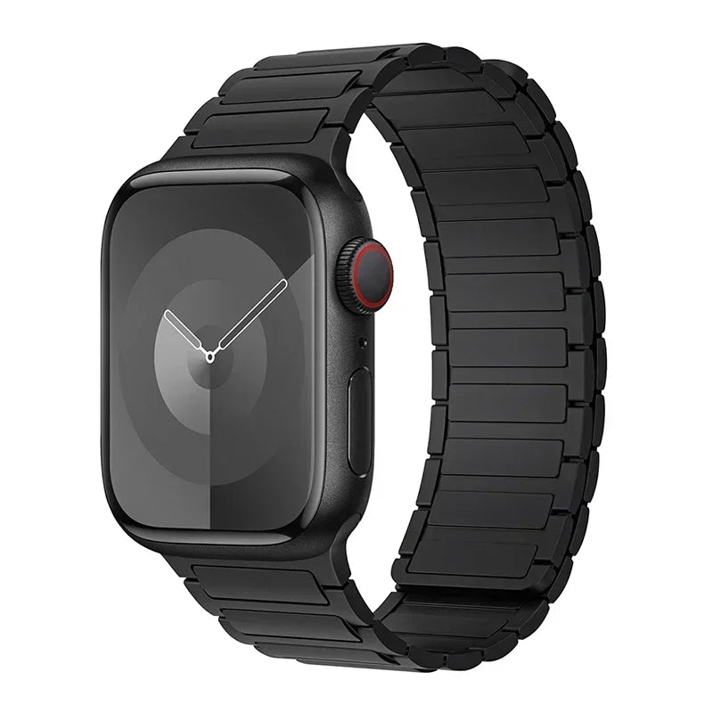 Magnetic Loop for Apple Watch Bands 44mm 40mm 49mm 45mm 41mm 38mm Silicone Bracelet iWatch Series 9 8 7 6 5 4 3 Se ultra 2 st