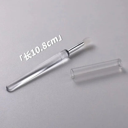 Nail Art Silicone Applicator Sticks Chrome Pigment Dust Applying Manicure Tool Easy-Daub Pigment Silicone Nail Brushes