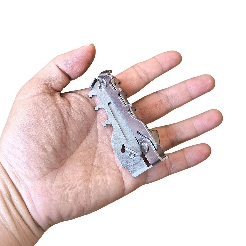 Outdoor Gas Cylinder Holder Camping Foldable Burner Holder Stove Tool Bottle Holder Gas Cylinder Tripod Outdoor Picnic Tool