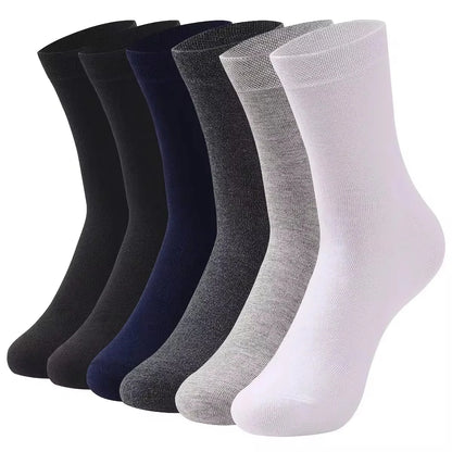 5 Pairs Of Men's Socks, Autumn And Winter Vintage Fun Fashion Athletic Socks, Sports Trend Socks - Mixed color 5 pairs B