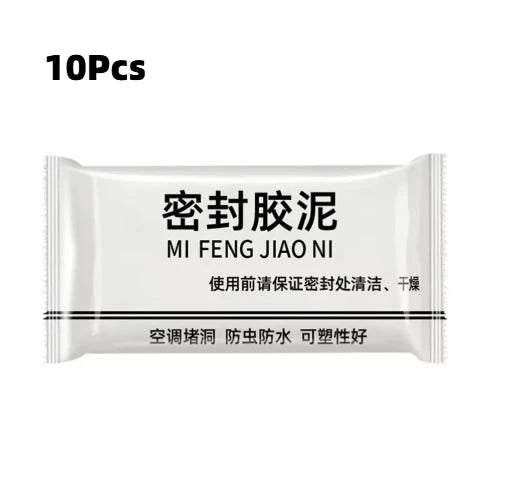 Sealing Cement Wall Hole Sealant Air Conditioning Repair Mud Clogged Mud Glue White Waterproof Household Filling Pipe Glue