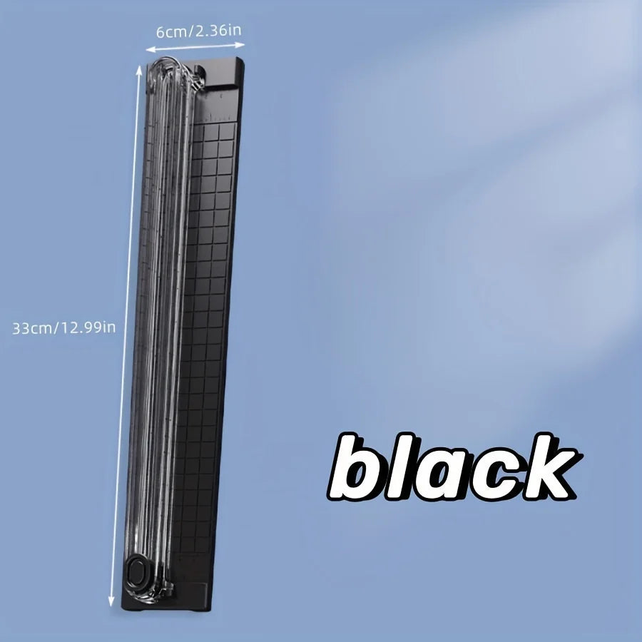 1PC Portable A3/A4 Paper Cutter Trimmer, Uncharged Manual Cutting Tool Made with Durable Plastic, School, Home, and Office Us