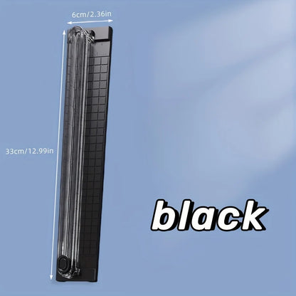 1PC Portable A3/A4 Paper Cutter Trimmer, Uncharged Manual Cutting Tool Made with Durable Plastic, School, Home, and Office Us