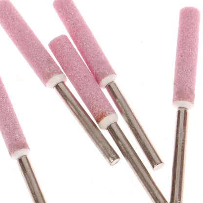 10Pcs Chainsaw Sharpener Grinding Stone File 4/4.8/5.5/6mm Chains Saw Sharpening Set Polishing Metals Chainsaw Sharpener Ston