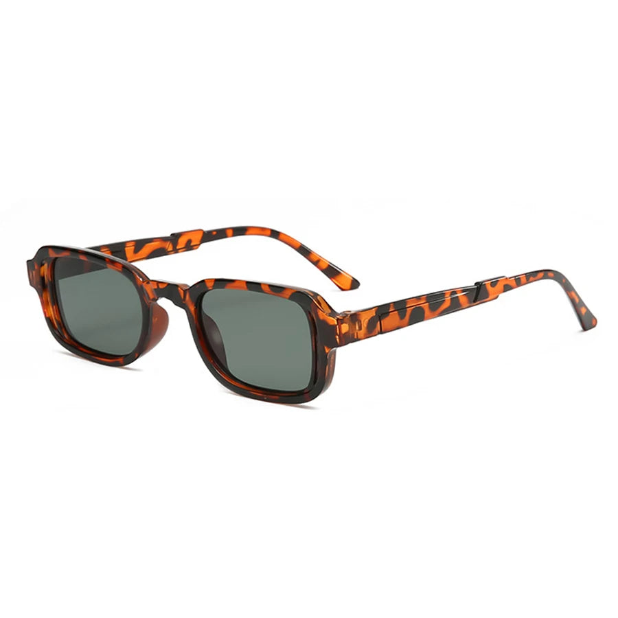 Luxurious Rectangle Sunglasses Women Oval Vintage Brand Designer Square Sun Glasses UV400 Men Shades Female Eyewear Anti-glar
