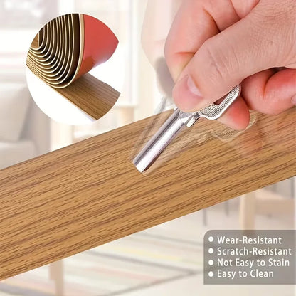 1PC 1m/3meters Self-adhesive Floor Cover Strips Carpet Edge Trim Strip Floor Transition Door Threshold Gaps Door Sealing Stri