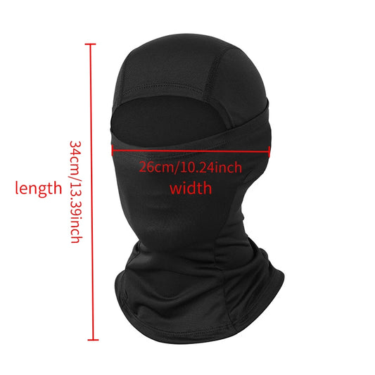 Summer Tactical Balaclava Face Mask Cooling Neck Gaiter Hiking Scarves Men Motorcycle Cycling Helmet Hood Sun Protection