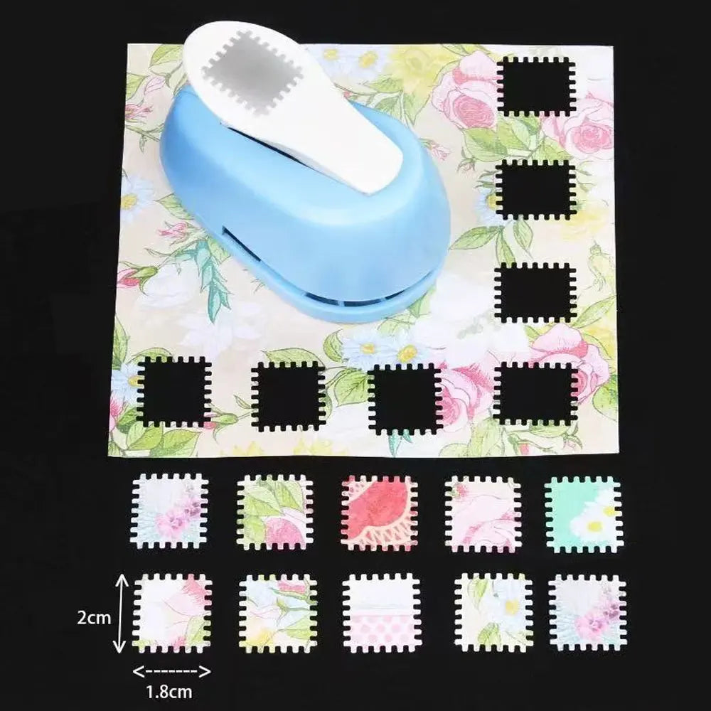One-Piece Stamp Embossing Tool, Stamp Journal Hole Punch, Creative Handmade Embossing Tool, Journal Material Collection Tool 