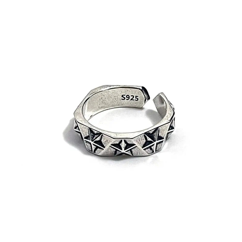 925 Sterling Silver Star Rings For Women Luxury Designer Jewelry Trending Products Accessories