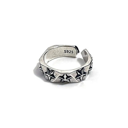 925 Sterling Silver Star Rings For Women Luxury Designer Jewelry Trending Products Accessories