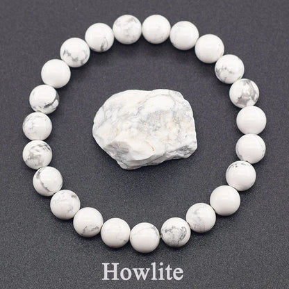 Real 5A Natural Lapis Lazuli Stone Beads Bracelet Homme Elastic Energy Healing Jewelry for Women Gift for Boyfriend - 22 Howl