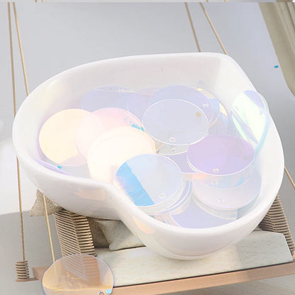 10g/Pack Round Sequin 6mm 8mm 10mm 15mm 20mm 30mm Sewing Sequins For Craft, Jewelry Accessories, Wedding Dress Craft 28 Color
