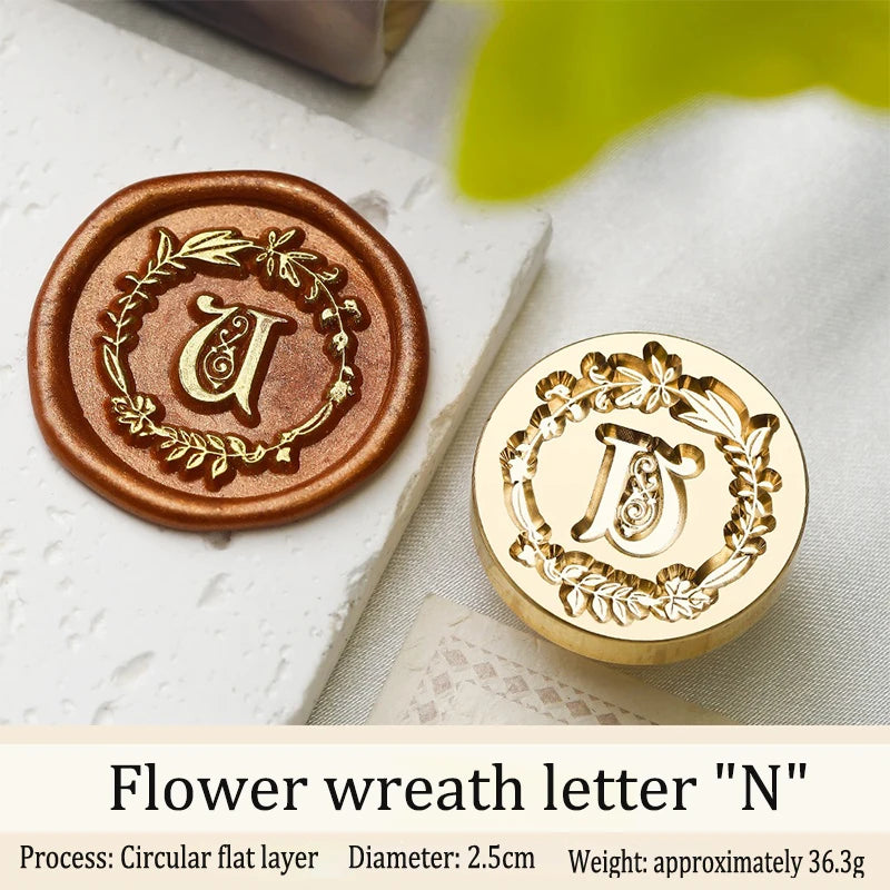 A-Z Seal Kit Sealing Wax for Stamp Head Letter Retro Stamps wax stamp for Wedding Logo for Print Set Wedding Craft Soaps Stam