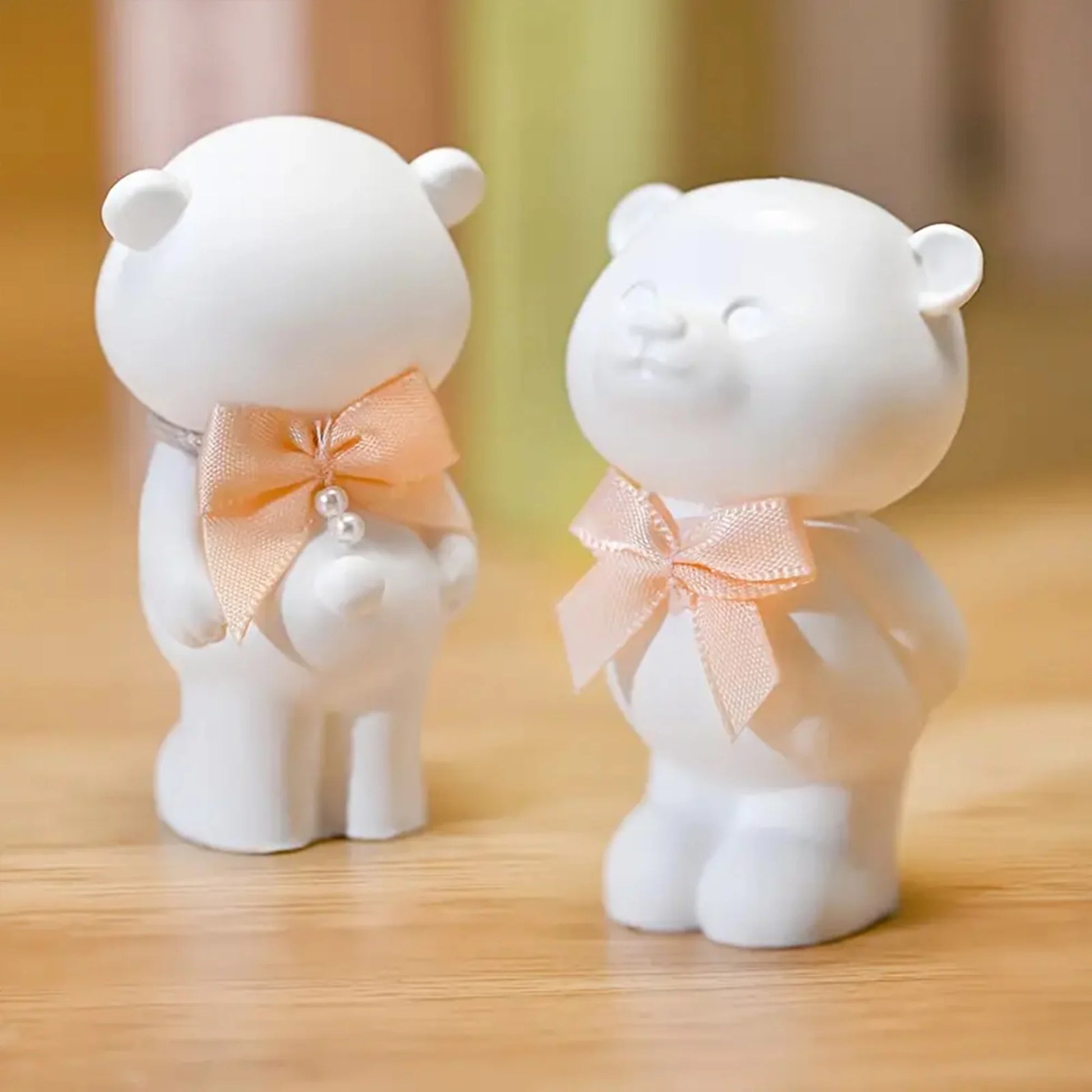 Adorable Bear Silicone Mold - DIY Cute Bear Perfect for Candle Making, Plaster Crafts and Home Decoration Gifts