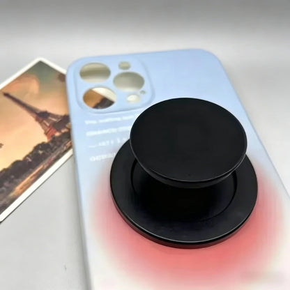 Magnetic Safe Ring Finger Expanding Stand Folding Mobile Phone Grip Holder Socket Pocket Support for iPhone Mac Samsung Xiaom
