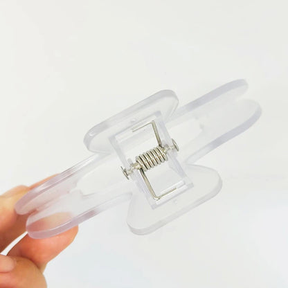 Book Clip Reading Clip Kawaii Desk Accessories Fixed To Prevent Page Turning Transparent Frosted Folder Clips