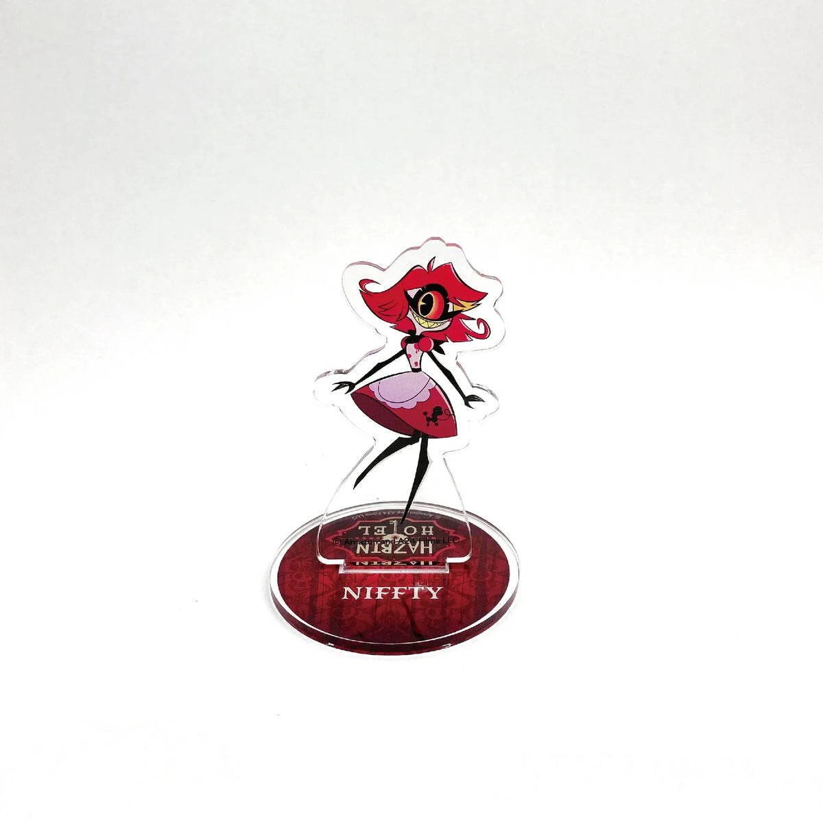Anime Figurine Hazbin Hotel Acrylic Standee Alastor & Angel Desk Display Figure, Collectible Acrylic Stand, Gift for Fans - 8