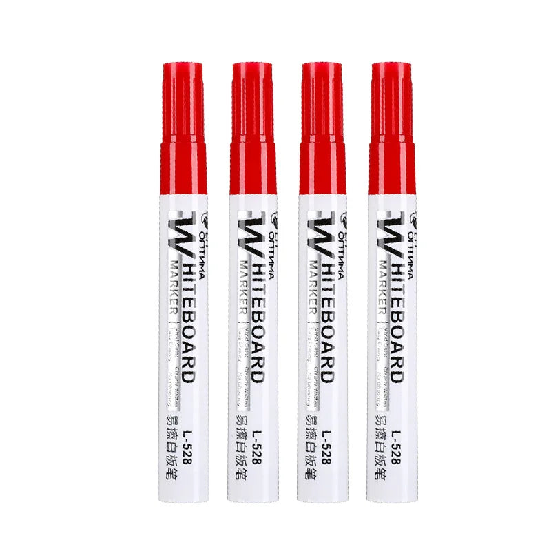 4/10 Pcs Set Erasable Magnetic Whiteboard Marker Pen Blackboard Marker Chalk Glass Ceramics Office School Art Marker Statione